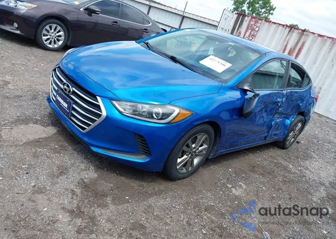 2018 Hyundai Elantra Sel from USA, damaged, VIN 5NPD84LF7JH226476